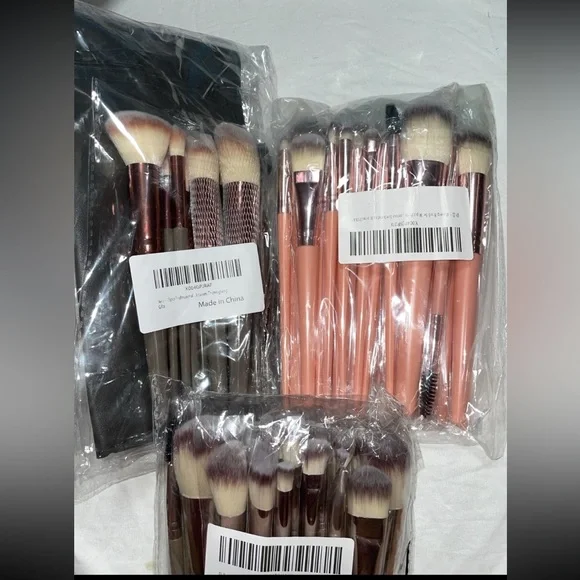Makeup Brush bundle- Pink and Brown - Picture 2 of 3
